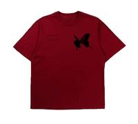 POST MALONE T-Shirt mit Aufschrift Twelve Carat Toothache, Rot, Colore: Rosso, XL Unisex-Adulto