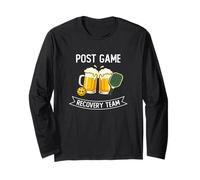 Post Partita Recupero Team Pickleball Birra Divertimento Maglia a Manica