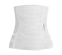 Post Partum Cintura per la pancia delle donne Cintura di sostegno per la maternità Addominoplastica Compressione Indumento per le donne incinte Consegna naturale Cintura per parto cesareo Fascia addominale (White XL)