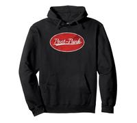 Post-Punk Gothic Varsity Style Graphic Felpa con Cappuccio