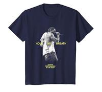 Post Ufficiale Malone Hold My Breath Maglietta, Bambini, Navy, 8 Anni