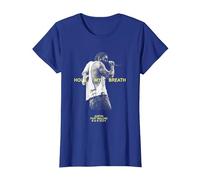 Post Ufficiale Malone Hold My Breath Maglietta, Donna, Blu Reale, XL