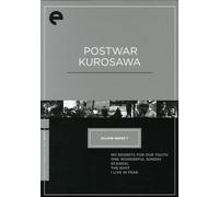 Post War Kurosawa Box: Record of Living Being Itioot Scandal