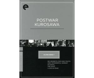 Post War Kurosawa Box: Record of Living Being Itioot Scandal