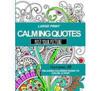 Post Your Picture Coloring Book 1: Fun Mental Health Quotes
