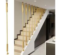 Posta del mandrino della balaustra della scala del metallo, soluzione interna durevole della scala del pendio per la decorazione residenziale e il rimodellamento