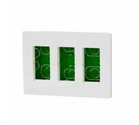 Posta di lavoro con 3 colonne in melammina resistente, dimensioni 180x80 cm, porte USB, design moderno. Progettato per: uffici, coworking, studi. #