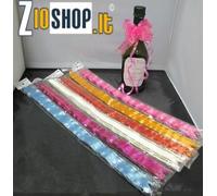 Posta Pro1 -FIOCCHI COCCARDE AUTOTIRANTI CERIMONIA REGALO BOMBONIERA GOLD NATALE