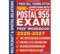 Postal Exam 955 Workbook: 1000+ Practice Questions for USPS Maintenance Test Drill-Based Prep for Maintenance Mechanic Electronics Technician & Building Equipment Exam with Answer Keys & Explanations