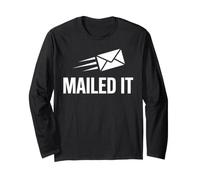 Postal Service Mailwoman Postwoman Postman Mailed It Maglia a Manica