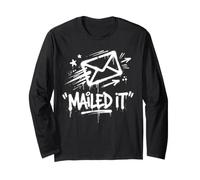 Postal Service Mailwoman Postwoman Postman Mailed It Maglia a Manica