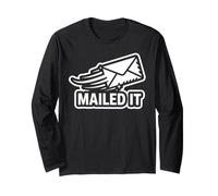 Postal Service Mailwoman Postwoman Postman Mailed It Maglia a Manica