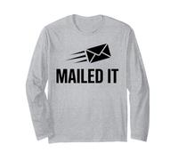 Postal Service Mailwoman Postwoman Postman Mailed It Maglia a Manica