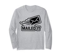 Postal Service Mailwoman Postwoman Postman Mailed It Maglia a Manica