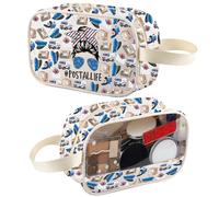 Postal Worker Clear Makeup Bag Post Office Regalo Mail Donna Signora Regalo Mail Carrier Regali Postale Viaggio Toiletry Bag Organizer Pouch Cosmetic Bag, Articoli da toeletta Postal Life Tm2, alla