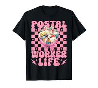 Postal Worker Vita Mail Carrier Mail Lady Girl Mamma Coquette Maglietta