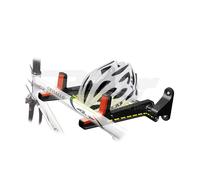 POSTAZIONE ESPOSITORE BICICLETTA + SUPPORTI MURO PARETE PORTABICI