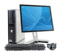 POSTAZIONE INFORMATICA COMPLETA PC COMPUTER USATO+MONITOR RICONDIZIONATO - DUAL CORE 2 GB RAM HDD 160 GB