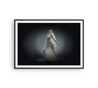 Poster 100x70cm Artistico Donna Lotta Stampe Immagini Quadri Moderni Murale