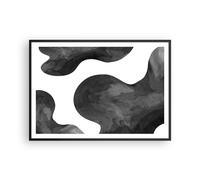 Poster 100x70cm Astrazione Forma Figura Stampe Immagini Quadri Moderni Murale