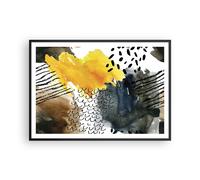 Poster 100x70cm Astrazione Motivi Macchie Stampe Immagini Quadri Moderni Murale