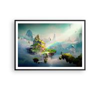Poster 100x70cm astrazione natura Stampe Immagini Quadri Moderni Murale