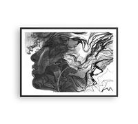 Poster 100x70cm Donna Linea Art. Stampe Immagini Quadri Moderni Murale