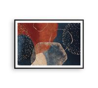 Poster 100x70cm I colori le forme la geometria Stampe Immagini Quadri Moderni