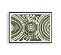 Poster 100x70cm Invecchiato Boho Pezzo Stampe Immagini Quadri Moderni Murale