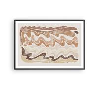 Poster 100x70cm Invecchiato Boho Pezzo Stampe Immagini Quadri Moderni Murale