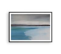 Poster 100x70cm Mare Pezzo Spiaggia Stampe Immagini Quadri Moderni Murale