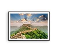 Poster 100x70cm Muro Montagna asiatico Cina Stampe Immagini Quadri Moderni