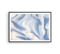 Poster 100x70cm Pastello Minimalismo Pezzo Stampe Immagini Quadri Moderni Murale