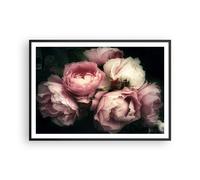 Poster 100x70cm peonia fiore Stampe Immagini Quadri Moderni Murale