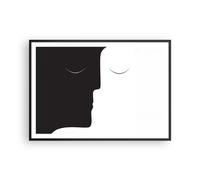 Poster 100x70cm Persone Coppia Pezzo Stampe Immagini Quadri Moderni Murale