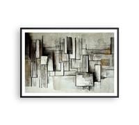 Poster 100x70cm Pezzo Invecchiato Trattini Stampe Immagini Quadri Moderni Murale