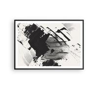 Poster 100x70cm Pezzo Moderno Bianco E Nero Stampe Immagini Quadri Moderni