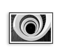 Poster 100x70cm Pezzo Moderno Scale Stampe Immagini Quadri Moderni Murale