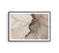 Poster 100x70cm Pietra sabbia astrazione Stampe Immagini Quadri Moderni Murale