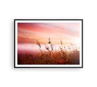 Poster 100x70cm prato grano natura Stampe Immagini Quadri Moderni Murale
