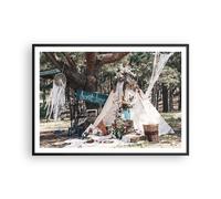 Poster 100x70cm Sposi novelli amore scenario Stampe Immagini Quadri Moderni
