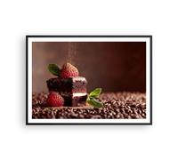 Poster 100x70cm Torta Gastronomia Stampe Immagini Quadri Moderni Murale