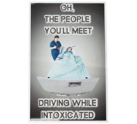 Poster #109 Dui, DWI, Don't Drink and Drive, alcol per adolescenti