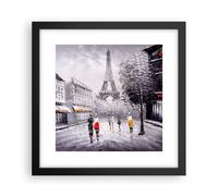 Poster 30x30cm Architettura Parigi Eiffle francia Stampe Immagini Quadri Moderni