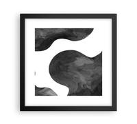 Poster 30x30cm Astrazione Forma Figura Stampe Immagini Quadri Moderni Murale