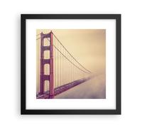 Poster 30x30cm Bridge autostrada infrastrutture Stampe Immagini Quadri Moderni
