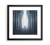 Poster 30x30cm Carattere Foresta Solitudine Stampe Immagini Quadri Moderni