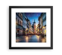 Poster 30x30cm Cracovia Chiesa Mariacki Stampe Immagini Quadri Moderni Murale