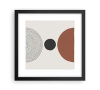 Poster 30x30cm Figure forme geometria Stampe Immagini Quadri Moderni Murale
