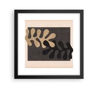 Poster 30x30cm Foglie Forma Figura Stampe Immagini Quadri Moderni Murale
